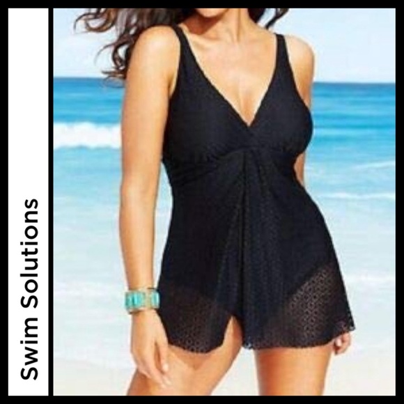 NWT Swim Solutions Fly Away Swimsuit - Picture 5 of 14